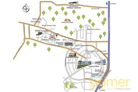 where is alabang|Alabang Map .
